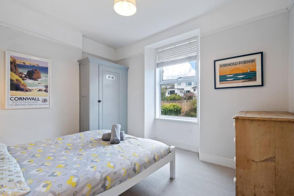 Pendennis - Bright Victorian Flat, Sea Views & Close To Beach Falmouth Eksteriør bilde